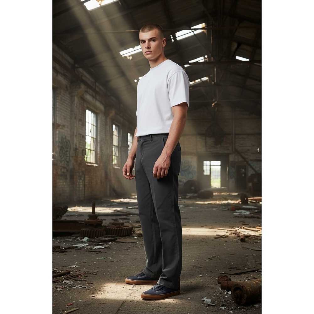 Dickies Flex Work Pants Charcoal Grey Skateboarding Casual Size‎ 31x32